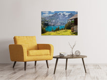 Load image into Gallery viewer, Canvas print My mountain hut
