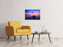 Load image into Gallery viewer, Canvas print Impressive sunset at the sea
