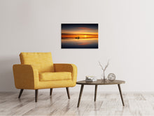 Load image into Gallery viewer, Canvas print Romantic sunset on the sea
