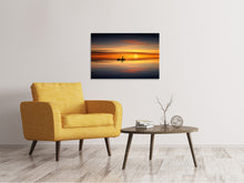 Load image into Gallery viewer, Canvas print Romantic sunset on the sea
