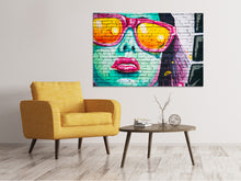 Load image into Gallery viewer, Canvas print Cool graffiti wall

