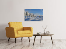 Load image into Gallery viewer, Canvas print Beautiful snow landscape
