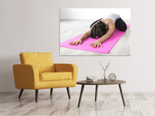 Load image into Gallery viewer, Canvas print Yoga exercise
