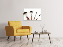 Load image into Gallery viewer, Canvas print Make-up brush
