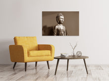 Load image into Gallery viewer, Canvas print Buddha in meditation XL

