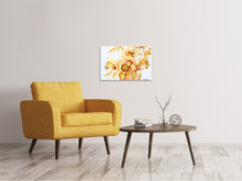 Load image into Gallery viewer, Canvas print Yellow orchid
