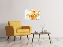 Load image into Gallery viewer, Canvas print Yellow orchid
