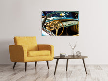 Load image into Gallery viewer, Canvas print Oldtimer interior
