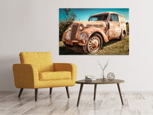 Load image into Gallery viewer, Canvas print Oldtimer with rust

