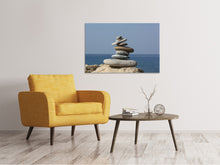 Load image into Gallery viewer, Canvas print Stone stack XXL
