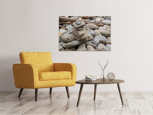 Load image into Gallery viewer, Canvas print Stone stack XL
