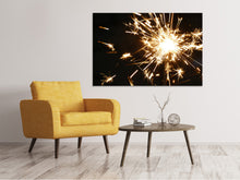 Load image into Gallery viewer, Canvas print A sparkler
