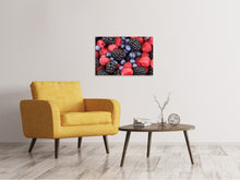 Load image into Gallery viewer, Canvas print Fruity berries
