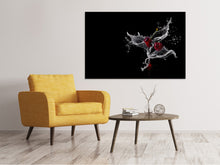 Load image into Gallery viewer, Canvas print Sparkling cherries
