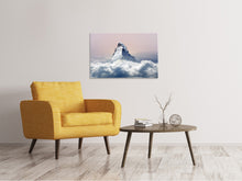 Load image into Gallery viewer, Canvas print Matterhorn in clouds
