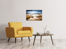 Load image into Gallery viewer, Canvas print Mystic mood by the sea
