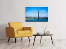 Load image into Gallery viewer, Canvas print Dusseldorf on the Rhine
