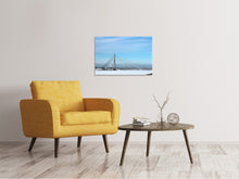 Load image into Gallery viewer, Canvas print Bridge in the snow
