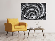 Load image into Gallery viewer, Canvas print Stairs in the Vatican
