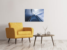 Load image into Gallery viewer, Canvas print Steep stairs

