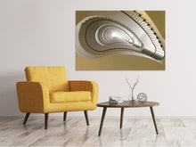 Load image into Gallery viewer, Canvas print Unconventional staircase
