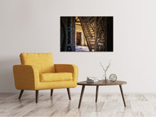 Load image into Gallery viewer, Canvas print Old stairs
