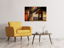 Load image into Gallery viewer, Canvas print Abandoned stairs
