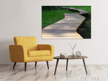 Load image into Gallery viewer, Canvas print The path in the park
