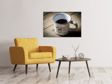 Load image into Gallery viewer, Canvas print Coffee King
