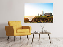 Load image into Gallery viewer, Canvas print The lighthouse at sunrise
