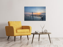 Load image into Gallery viewer, Canvas print Lighthouse in the sunset
