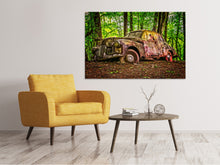 Load image into Gallery viewer, Canvas print Abandoned classic car
