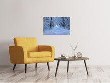 Load image into Gallery viewer, Canvas print Finally winter
