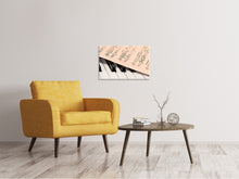 Load image into Gallery viewer, Canvas print Piano notes

