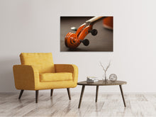 Load image into Gallery viewer, Canvas print Close up violin

