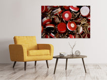 Load image into Gallery viewer, Canvas print Bottle closures

