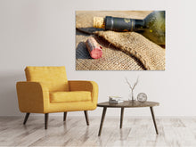 Load image into Gallery viewer, Canvas print Corks of red wine
