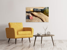 Load image into Gallery viewer, Canvas print Corks of red wine
