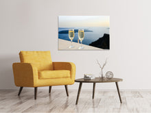 Load image into Gallery viewer, Canvas print We love champagne
