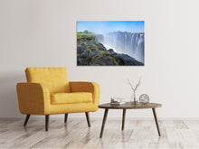 Load image into Gallery viewer, Canvas print Over the waterfall
