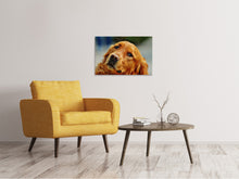 Load image into Gallery viewer, Canvas print Faithful Irish Setter
