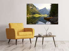 Load image into Gallery viewer, Canvas print Still waters in the mountains
