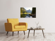 Load image into Gallery viewer, Canvas print Still waters in the mountains
