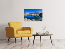 Load image into Gallery viewer, Canvas print Calming mountain lake
