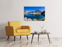 Load image into Gallery viewer, Canvas print Calming mountain lake
