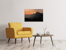 Load image into Gallery viewer, Canvas print Evening mood in the mountains
