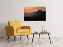 Load image into Gallery viewer, Canvas print Evening mood in the mountains
