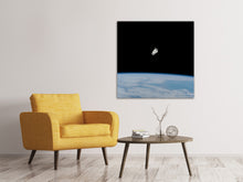 Load image into Gallery viewer, Canvas print Lonely astronaut in space
