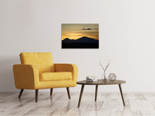 Load image into Gallery viewer, Canvas print The sunrise in the mountains
