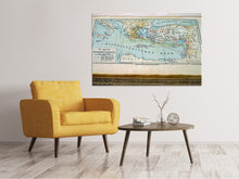 Load image into Gallery viewer, Canvas print Antique map
